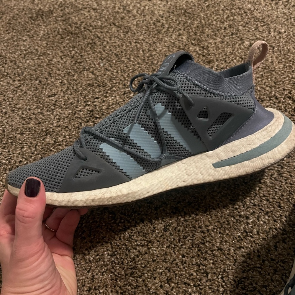 Blue adidas
